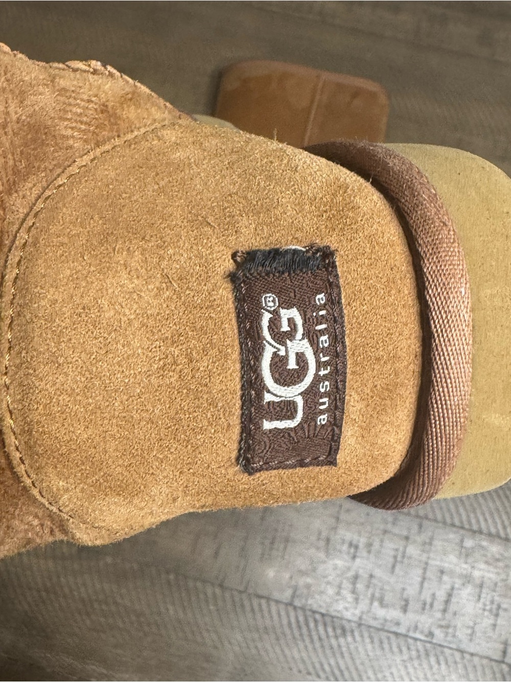Ugg Australia Women's 5815 Classic Tall Boots Sheepskin 9 USA 40 EUR Chesnut - Picture 14 of 16